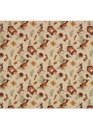 Лист крафт бумаги с рисунком christmas backgrounds , #9, 42x29,7 см