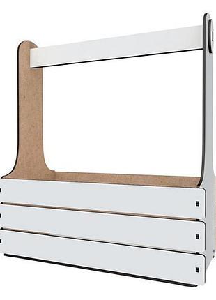 Кошик для подарунків, квітів і фруктів, 270х126х290 мм, набір diy #401 white