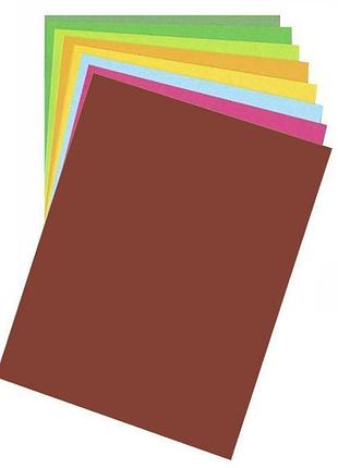 Папір для дизайну fotokarton b2 (50*70см) №74 червоно-коричневий, 300г/м2, folia