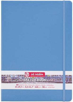 Блокнот для графіки talens art creation а4 140г/м2 80л lake blue royal talens
