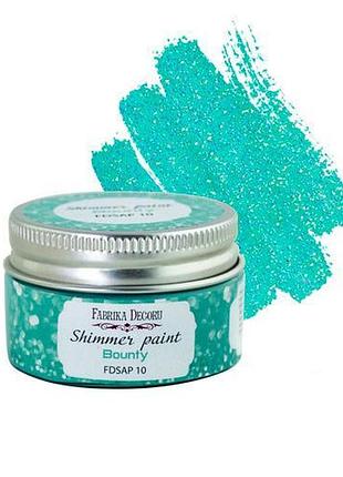 Краска с глиттером shimmer paint баунти 30 мл