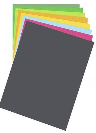 Папір для дизайну fotokarton b2 (50*70см) №88 антрацит, 300г/м2, folia
