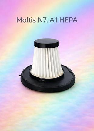 Сменный hepa фильтр moltis n7, a1 для пылесоса, очистка воздуха от пыли и аллергенов 10903