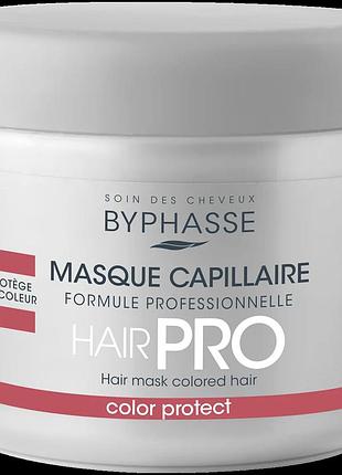 Byphasse hair pro color protect маска для фарбованого волосся 500 мл