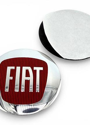 1 штука наклейка с логотипом fiat фиат 60 мм алюминиева
