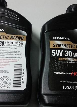 Масло honda motor oil 5w-30