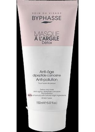 Byphasse masque a l'argile detox clay mask детокс маска для обличчя 150 мл