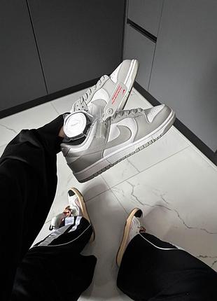 Кросівки nike dunk low • smoke grey