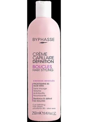 Byphasse activ cream curl живильний крем для в'юнкого волосся 250 мл