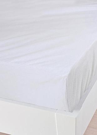 Наматрасник homefort «аква стоп» борт 20 см 100х190 см белый 20400104