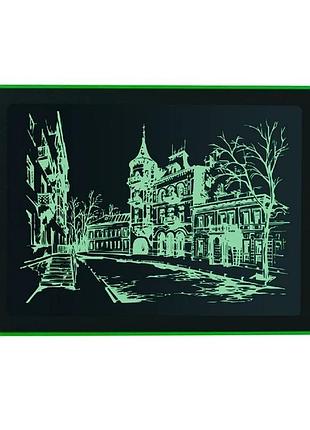 Lcd-планшет для малювання 8,5" lcd writing tablet green