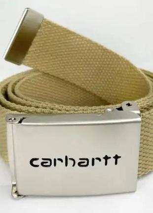 Ремень carhartt песочный кархартт