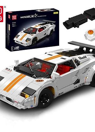 Конструктор дитячий машина на радіокеруванні technic "lamborghini countach" mould king, 1384 деталей, для хлопчиків