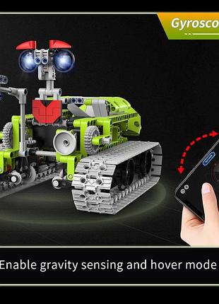 Конструктор робот программируемый stem-робот 5 в 1 robots variable warrior с пультом и приложением робот-трансформер для детей,705 9
