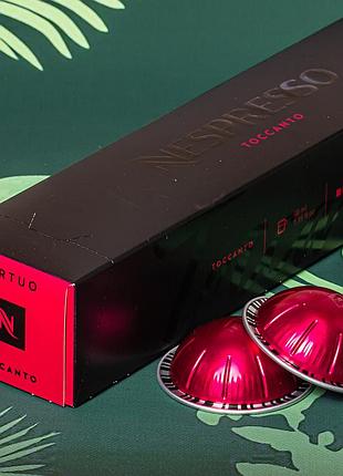 Nespresso vertuo капсули toccanto фруктово-ягідний, швейцарія (10шт) 40 мл