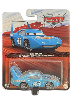 Автомобиль тачки cars ака король aka "the king" mattel disney pixar
