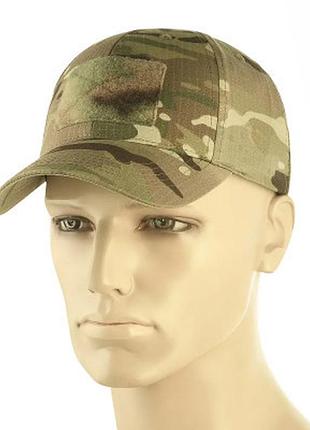 Бейсболка тактична m-tac ріп-стоп velcro multicam size s/m