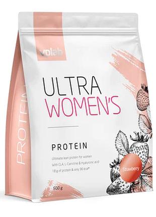Ultra women`s protein - 500g strawberry (до 08.26+ повреждена упаковка)