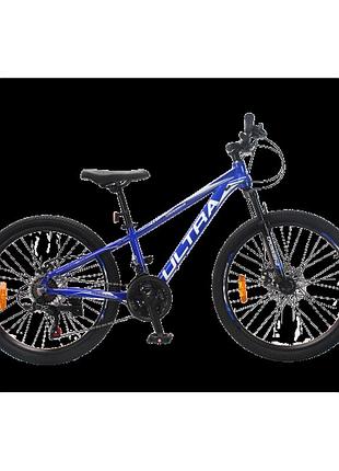 Crossbike велосипед crossbike ultra 24" 12" синий-белый