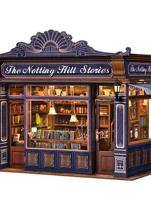Румбокс книжный магазин интерьерный конструктор roombox the notting hill storie zp-01