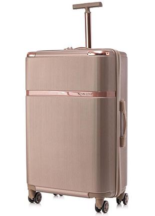 Чемодан semi line 24" (m) champagne (t5668-3)