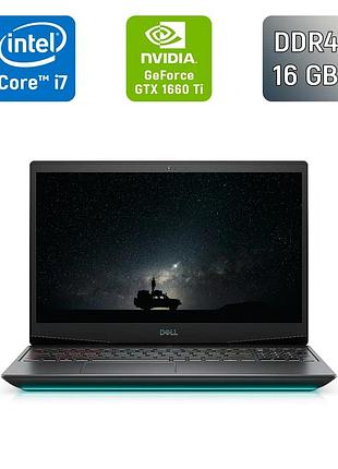 Игровой ноутбук dell g5 5500 / 15.6" (1920x1080) ips / intel core i7-10750h (6 (12) ядер по 2.6 - 5.0 ghz) / 16 gb ddr4 / 512 gb