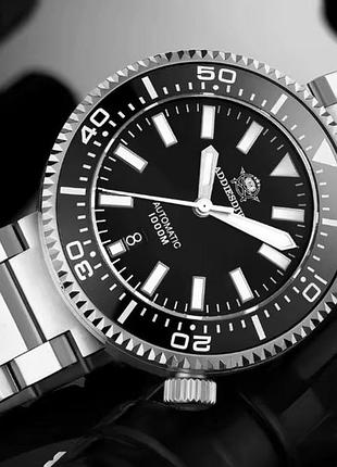 Часы дайверские 1000м, addiesdive, механические с автоподзводом, seiko mh35,сапфировое стекло