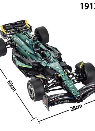 Великий ! конструктор формула 1912 деталей technic f1 aston martin amr25 1/1 сумісний з lego, green