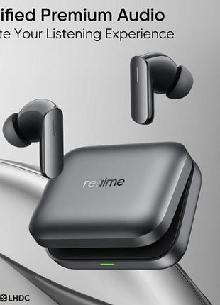 Топ! навушники realme buds air 7, 52db потужне шумозаглушення, global version, grey