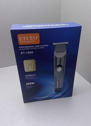 Машинка для стрижки волос триммер б/у etceo et-1089 арт.105402