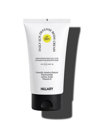 Солнцезащитный крем для тела spf 50 hillary, 150 мл
