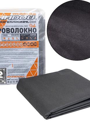 Агроволокно 42 г/м² 3,2х10 метров чёрное пакетированное от сорняков