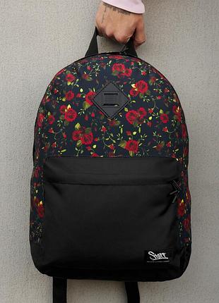 Молодежный рюкзак с принтом для ноутбука staff 15l flowers