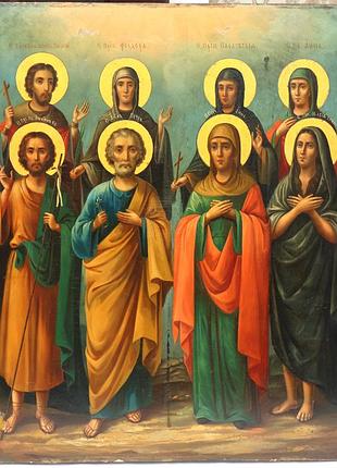 Икона "собор богов".