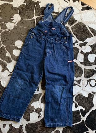Новий комбінезон на хлопчика джинсовий як zara