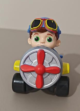 Машинка cocomelon mini vehicles plane самолет 7
