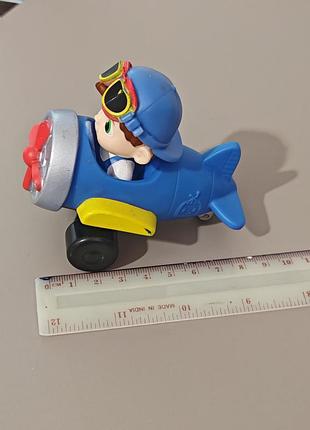 Машинка cocomelon mini vehicles plane самолет 9