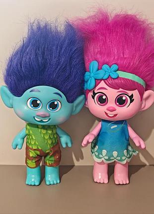 Кукла троль hasbro dreamworks ttrolls world toour toddler branch doll