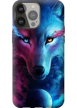 Чохол силіконовий на телефон iphone 13 pro max арт-вовк "3999u-2371-58250"