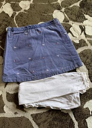Комплект спідниця для дівчинки і лосини zara