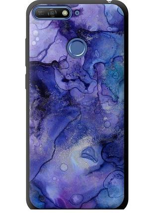 Чехол tpu на телефон huawei honor 7c мрамор 7 "4802b-1411-58250"