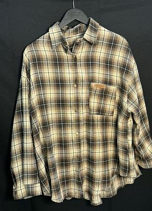 Рубашки в клітинку oversize
