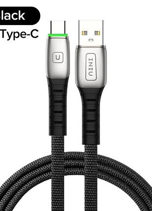 Кабель для быстрой зарядки телефона смартфона qc3.0 usb - type-c 1м. зарядный провод шнур юсб на тайп с a32n