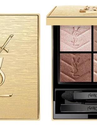 Палетка тіней для повік yves saint laurent (ysl) couture mini clutch collector у лімітованому відтінку #025 golden lust.