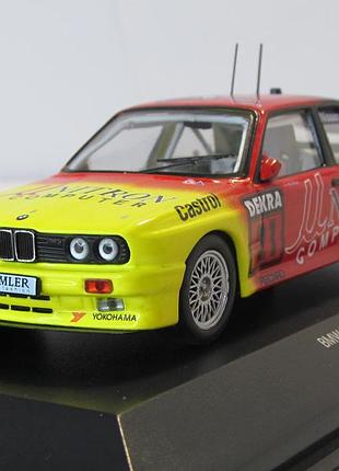 Bmw m3 (e30) unitron #21 dtm 1992, cmr. kris nissen. 1:43 коробка и бокс бмв m3 1992