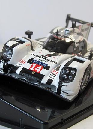 Porsche 919 hybrid 14 24h lemans 2014, ixo models. 1:43 коробка и бокс. dumas, jani, lieb порше 919