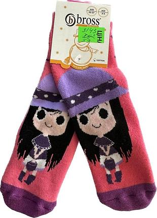 Носки махровые для девочки 3-5 лет bross