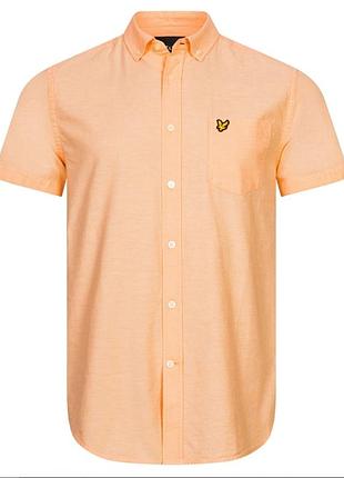 Оригинал легкая мужская тенниска с коротким рукавом lyle & scott