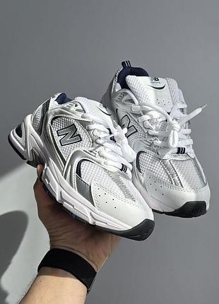 Кросівки new balance 530 • white silver