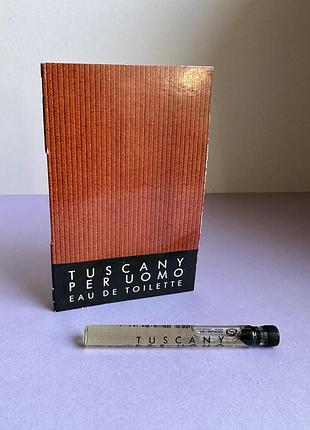 Туалетна вода оригінал пробник tuscany per uomo aramis